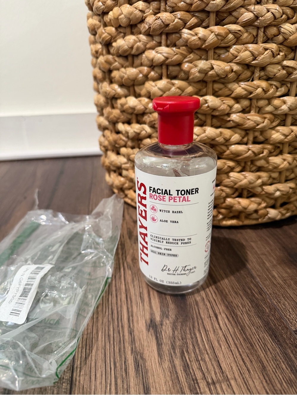 Thayers Remedies Witch
Hazel Alcohol Free Toner Rose Petal - 12 fl oz 90% full